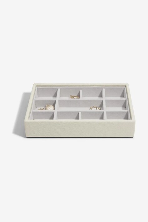 Stackers organizator de bijuterii culoarea bej, 0