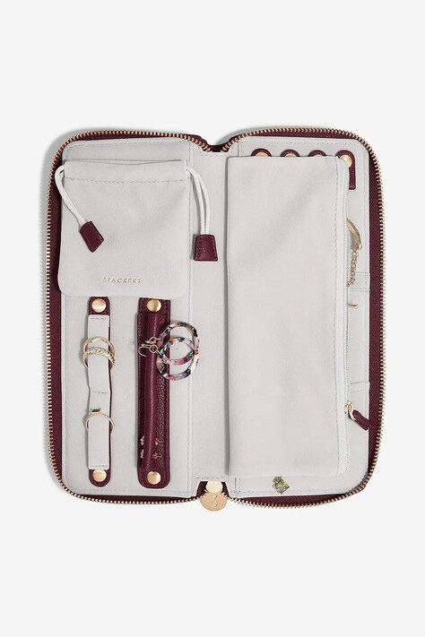 Stackers cutie de bijuterii culoarea rosu, 0