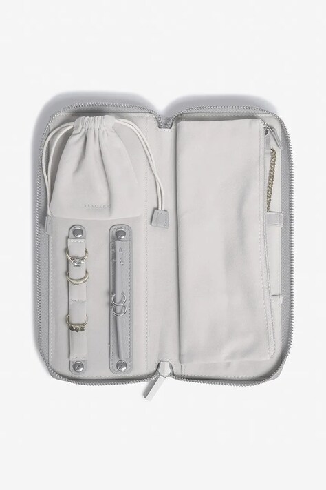 Stackers cutie de voiaj pentru bijuterii culoarea gri, 0