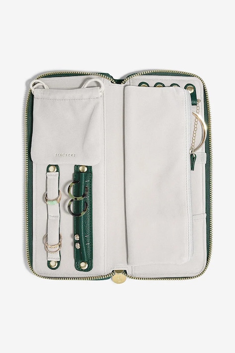 Кутия за бижута Stackers в зелено