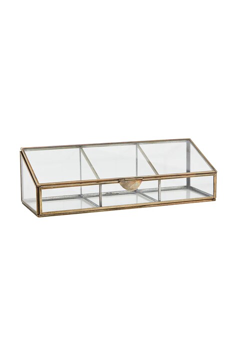 Madam Stoltz cufar 30 x 10 x 9 cm culoarea transparent