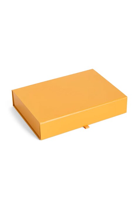 HAY pudełko na biżuterię Colour 23,2 x 16,1 x 4,6 cm kolor pomarańczowy