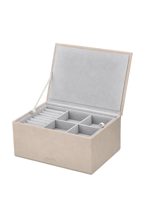 Blomus pudełko na biżuterię Sahla 9 x 22 x 2 cm kolor beżowy