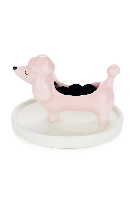 Balvi uchwyt na pierścionki z ceramiki 7,5 x 11 x 11 cm 28221