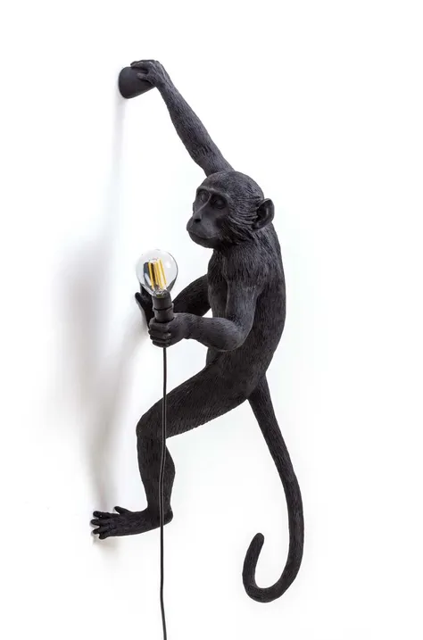 Seletti lampa ścienna The Monkey Lamp Hanging