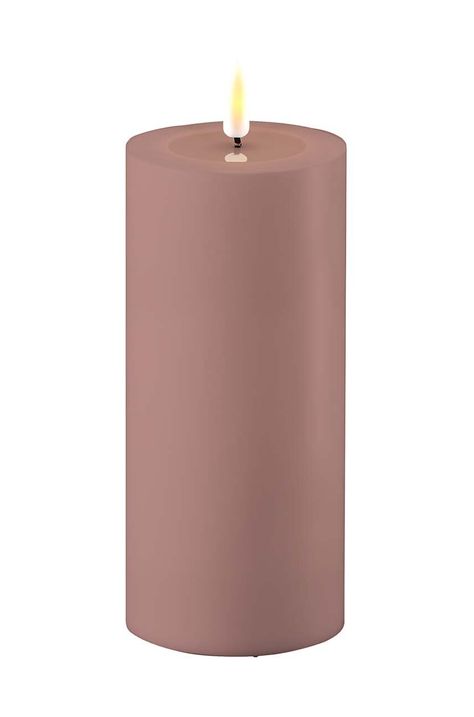 Κερί led Deluxe Homeart 7,5 x 15 cm