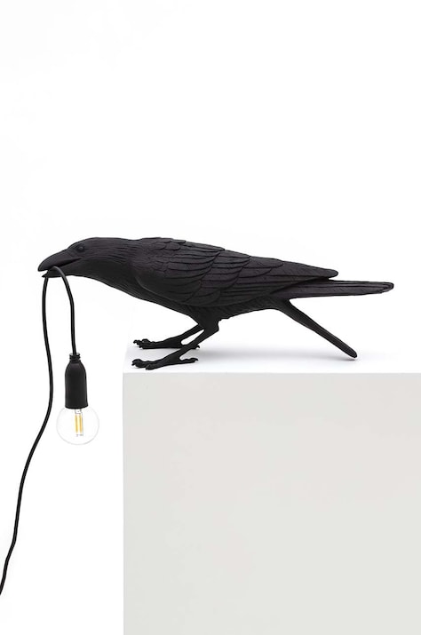Επιτραπέζιο φωτιστικό Seletti Bird Lamp Black Playing