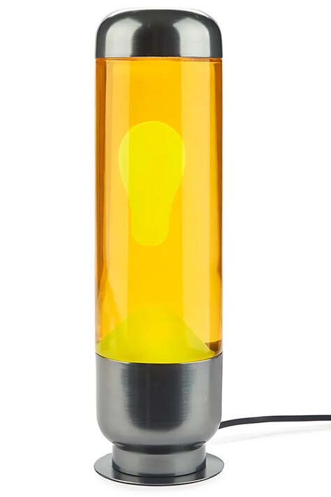 Led lampa Balvi Lava Capsule oranžová farba