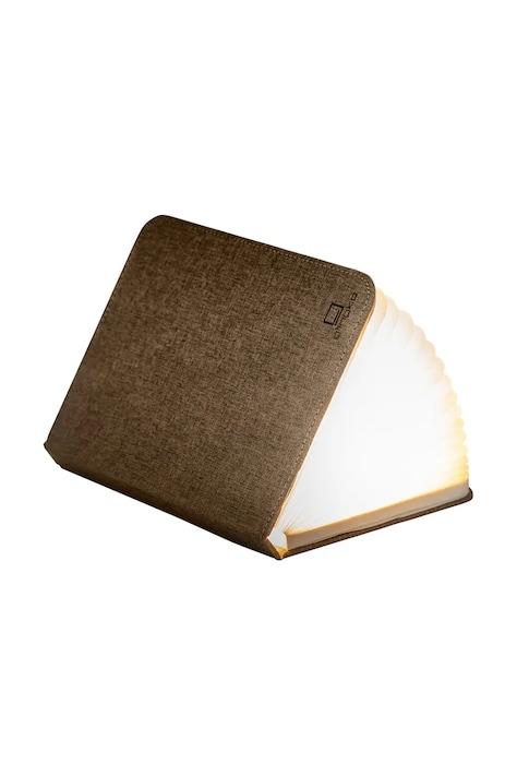 Ασύρματο φωτιστικό led Gingko Design Mini Smart Book Light χρώμα: καφέ