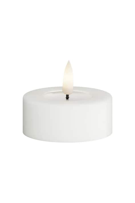 Deluxe Homeart zestaw świec led 6,1 x 4,5 cm 2-pack kolor biały