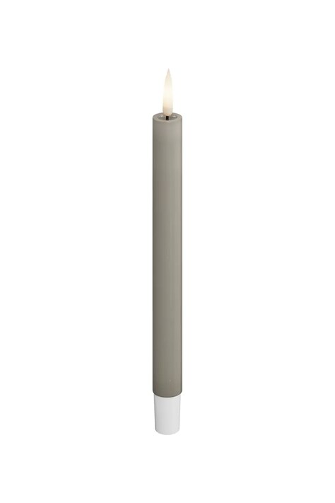 Deluxe Homeart set de lumânări led 2,2 x 15 cm 2-pack culoarea bej