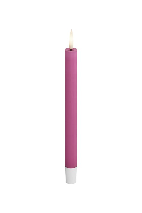 Набор led свечей Deluxe Homeart 2,2 x 15 cm 2 шт цвет фиолетовый