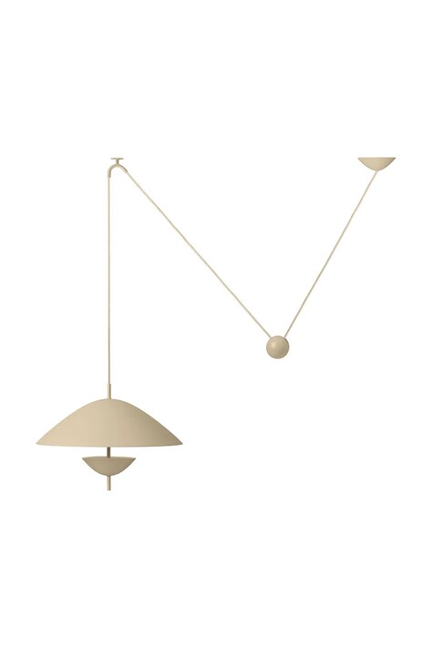 ferm LIVING lampă suspendată Lod culoarea bej