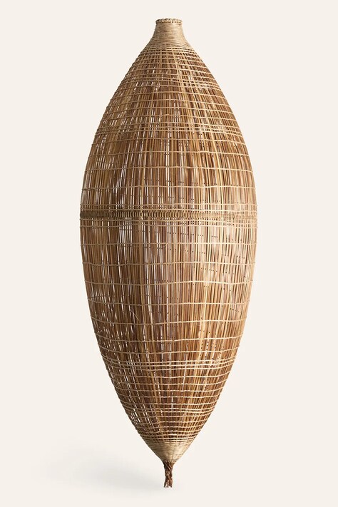 Calma House klosz Batica 120 x 48 cm kolor beżowy