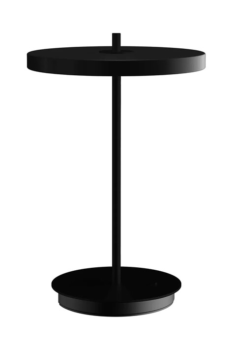 Led brezžična namizna svetilka Umage Asteria Move črna barva