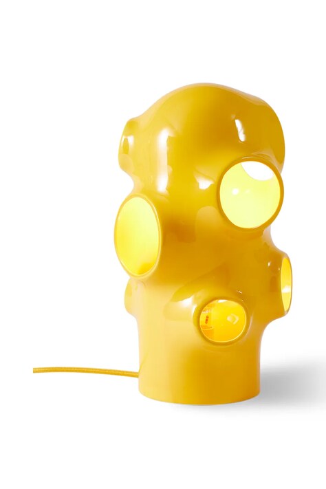 Stolná lampa Pols Potten žltá farba