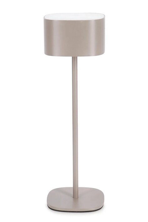 Ασύρματο φωτιστικό led Bizzotto Naimi 26 cm χρώμα: μπεζ