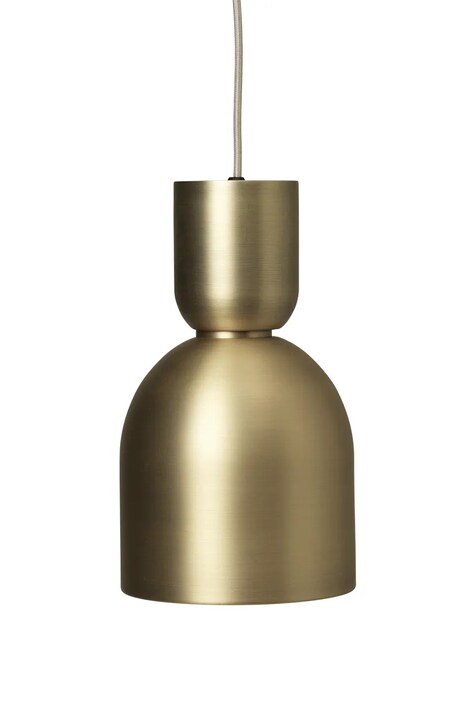 Závěsná lampa ferm LIVING Collect žlutá barva