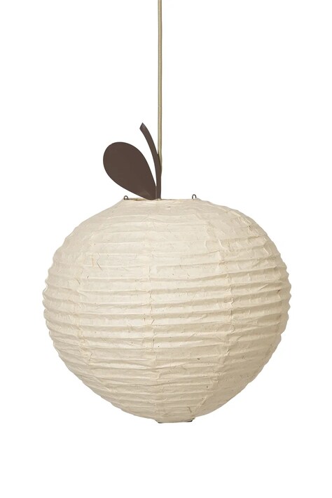 Абажур ferm LIVING Apple Lampshade колір бежевий