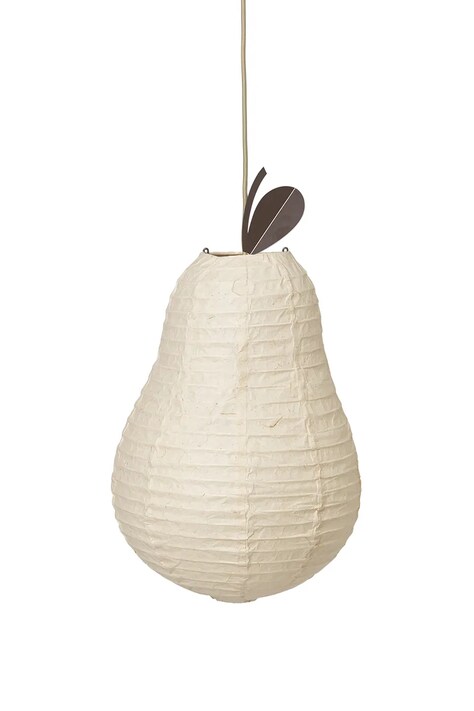 Stínidlo ferm LIVING Pear Lampshade béžová barva