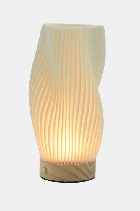 Bezdrôtová led stolná lampa Palais Royal 29 cm biela farba