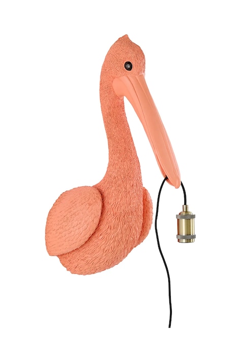 Light & Living lampada da parete 33 x 28 x 63 cm colore arancione