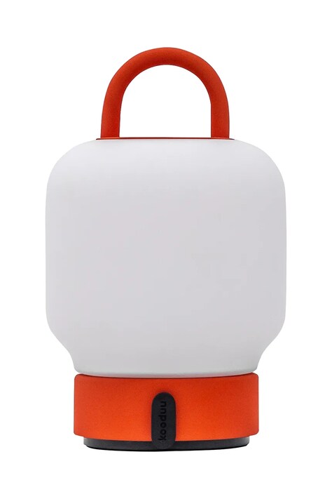 Kooduu lampa stołowa bezprzewodowa led Loome 21 x 12 cm kolor pomarańczowy