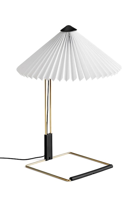 Stolná lampa HAY Matin 30 x 38 cm biela farba