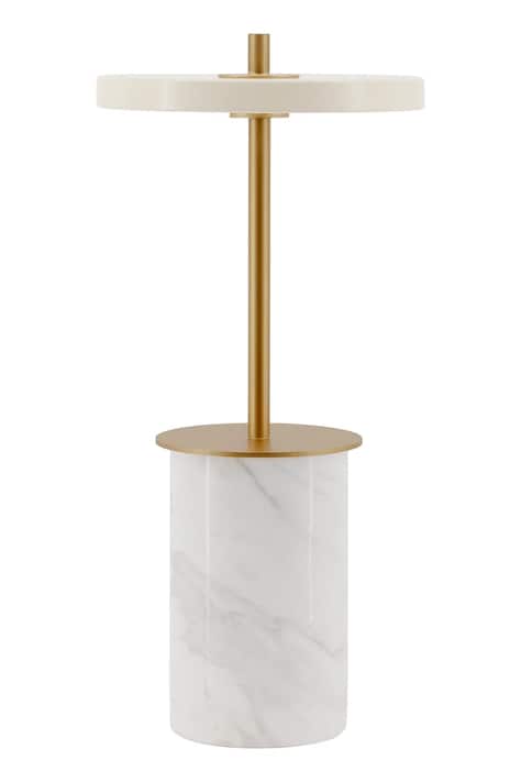 Umage lampă de masă led fără fir Asteria Move Mini 25,5 cm culoarea alb