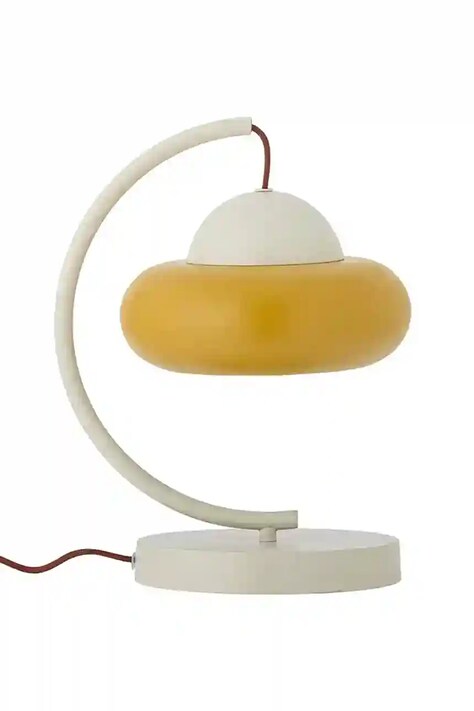 Bloomingville lampa stołowa Bubble 27 x 34,5 x 27 cm kolor żółty