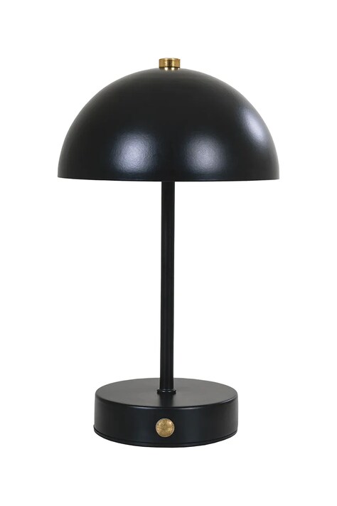 House Nordic lampa stołowa bezprzewodowa led Holt 15 x 25 cm kolor czarny