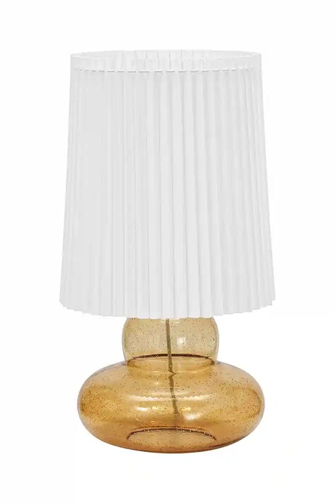 House Doctor lampa stołowa HDRibe 55 x 27,5 cm kolor pomarańczowy