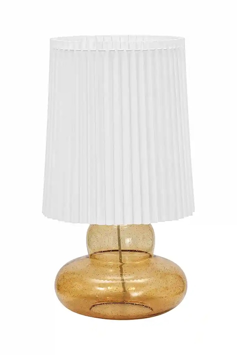 Namizna lučka House Doctor HDRibe 55 x 27,5 cm oranžna barva