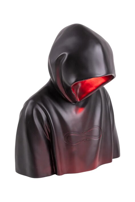 Seletti lampa stołowa led Bad Guy 28 x 23 cm kolor czarny