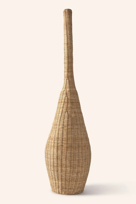 Calma House klosz na lampę podłogową Salakot 31 x 120 cm kolor beżowy