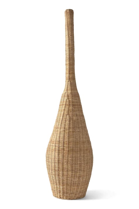 Calma House állólámpa búra Salakot 31 x 120 cm bézs