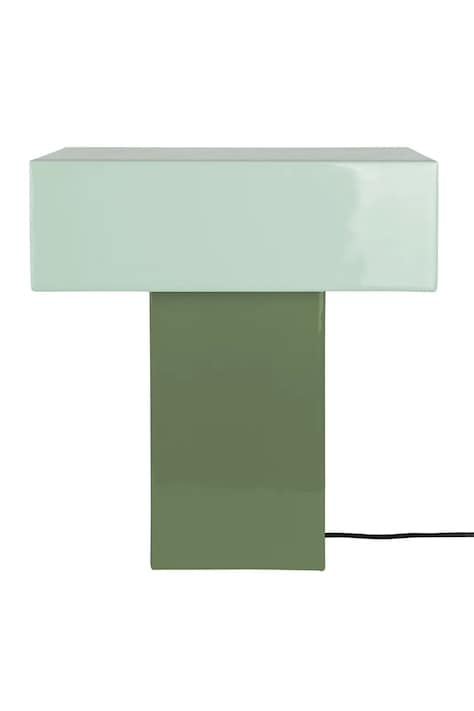 Leitmotiv lampa stołowa Grato Recto 35 x 15 cm. kolor zielony