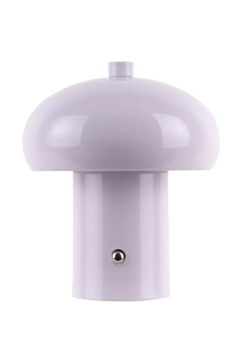 Leitmotiv lampa stołowa bezprzewodowa led Retro Seta 12,5 x 15 cm kolor fioletowy