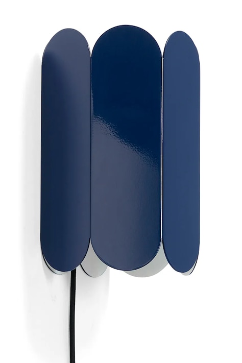 HAY lampa ścienna Arcs 25 x 17 x 13 cm kolor granatowy