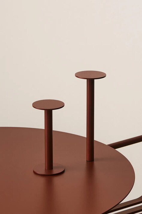 HAY lampa bezprzewodowa led Host 22 x 10 cm kolor bordowy AF421-F521-AP75