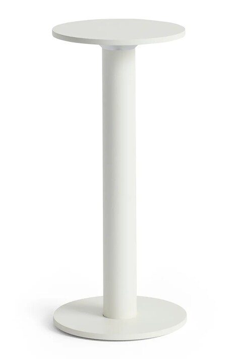 HAY lampa stołowa bezprzewodowa led Host 22 x 10 cm kolor biały AF421-F521-AB13