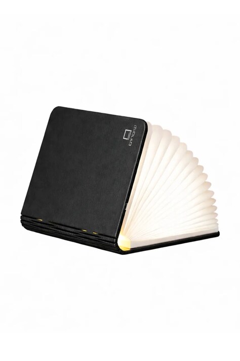 Gingko Design Lampka LED bezprzewodowa z tworzywa sztucznego 9 x 7 x 2 cm G086BK