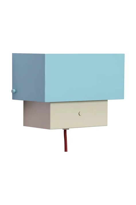 Hübsch lampka ścienna stalowa 22 x 12 x 17 cm 962116