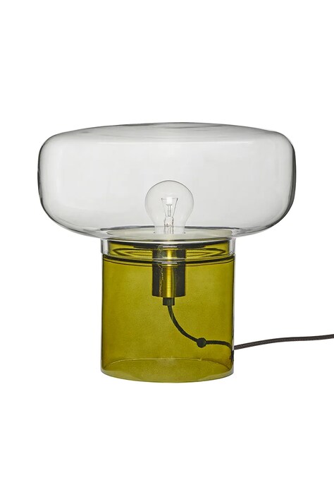 Hübsch Lampa stołowa ze szkła 33 x 30 cm 961608