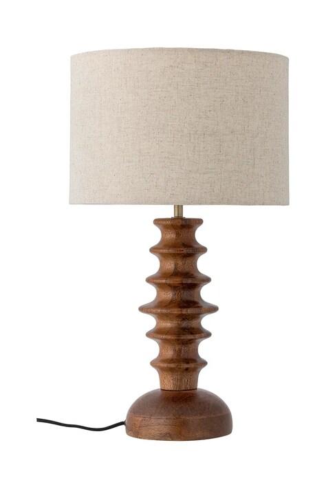 Bloomingville Lampa stołowa z drewna mango 30 x 52 cm 82069382
