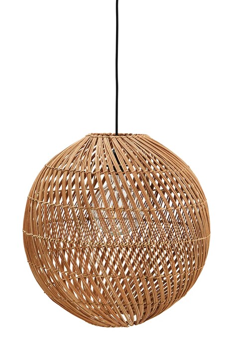 Madam Stoltz lampa wisząca z rattanu 45 cm MKNV23715