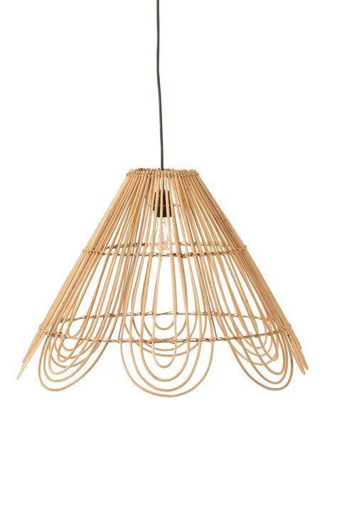 J-Line klosz wiszący z rattanu 38,5 x 58 cm 20904