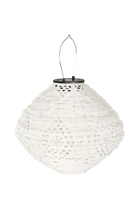 House Nordic latarenka solarna led Harwood 30 cm kolor biały