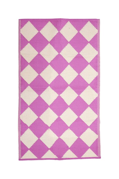 Rice dywan 90 x 150 cm kolor fioletowy