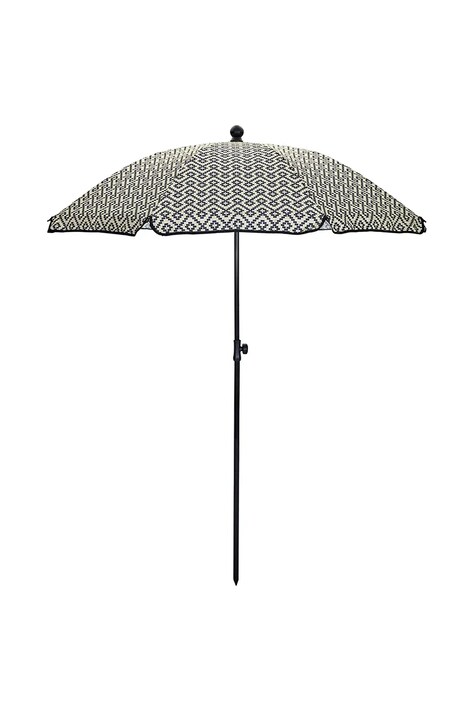 House Doctor parasol ogrodowy HDBlock 185 cm kolor czarny